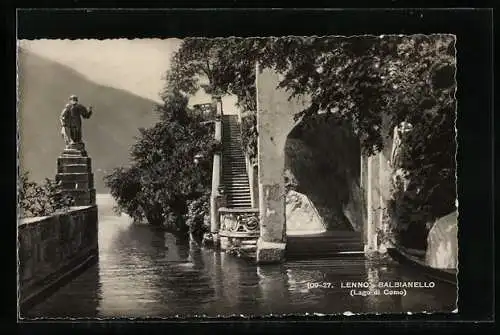 AK Lenno, Balbianello, Partie am Lago di Como