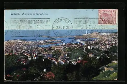 AK Genova, Panorama da Castellaccio