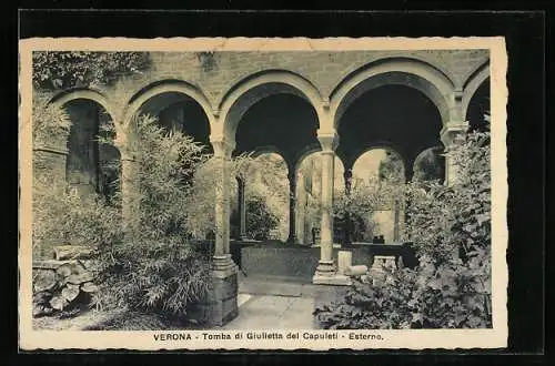 AK Verona, Tomba di Guilietta del Capuleti-Esterno