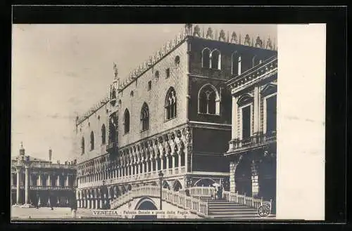AK Venezia, Palazzo Ducale e ponte della Paglia