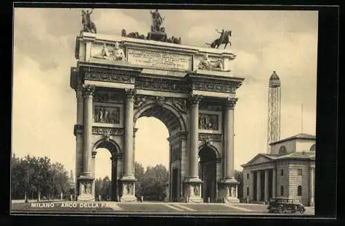 AK Milano, Arco della Pace