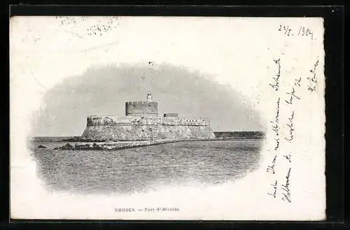 AK Rhodes, Fort St. Nicolas