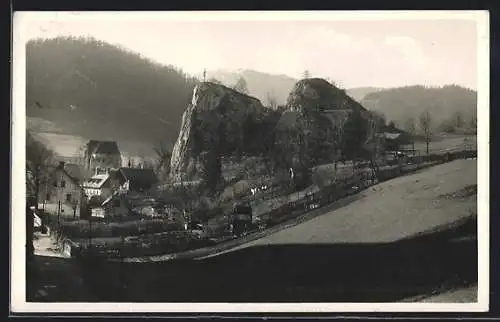 AK Neuberg a. d. Mürz, Kalvarienberg mit Umgebung