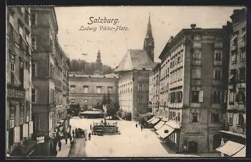 AK Salzburg, Sparkasse am Ludwig Viktor-Platz