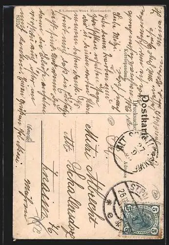 AK St. Pölten /N. Oe., Engl. Fräulein-Institut, Linzerstrasse, Kremserstrasse