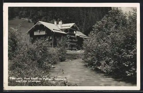 AK Filzmoos, Partie am Gasthaus Linsinger