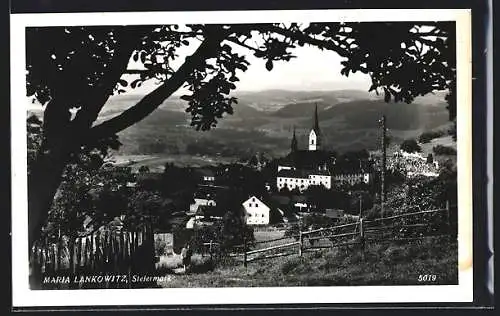 AK Maria Lankowitz /Stmk., Ortsansicht aus der Vogelschau