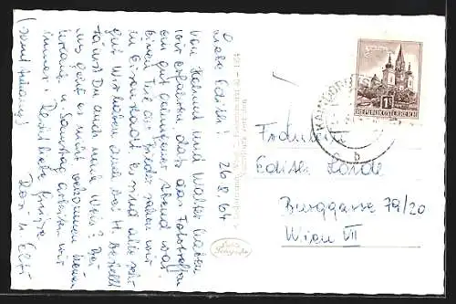 AK Kaindorf /Stmk., Teilansicht mit Kirche