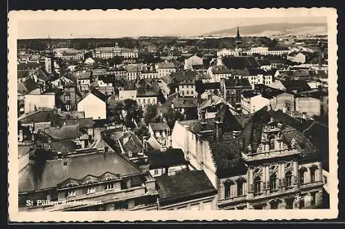 AK St. Pölten /Niederdonau, Blick über die Dächer