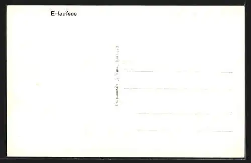 AK Erlaufsee, Sitzplatz am See