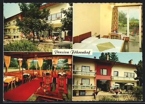 AK Krumpendorf a. Wörthersee, Hotel-Pension Föhrenhof, Bes. S. Gretschnig