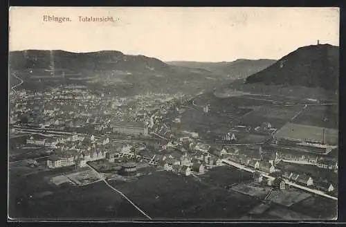 AK Ebingen, Totalansicht von oben