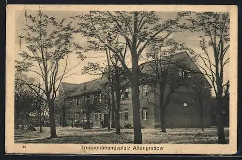 AK Altengrabow, Kaserne auf dem Truppenübungsplatz