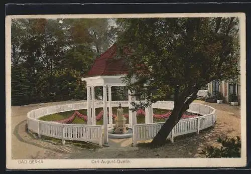 AK Bad Berka, Carl August-Quelle