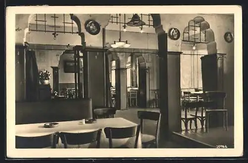 AK Bad Berka, Kurkaffee, Innenansicht