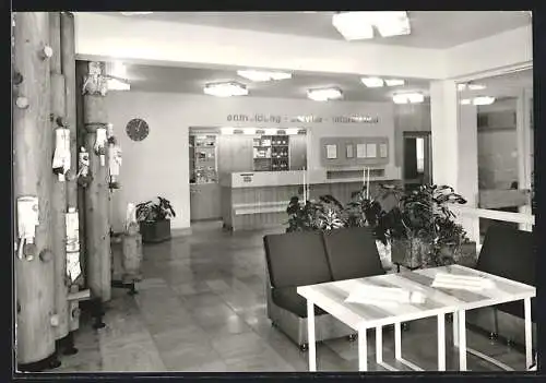 AK Erlbach / Vogtl., Ferienheim, Foyer