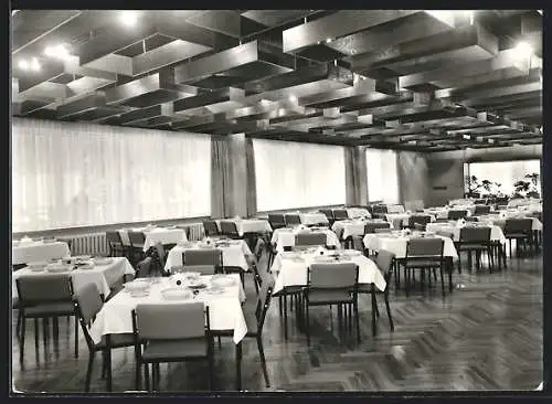 AK Erlbach / Vogtl., Ferienheim, Speisesaal