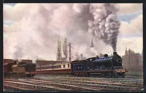 AK Corridor Express, Caledonian Rly., englische Eisenbahn