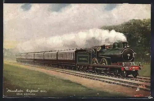 AK Eisenbahn, Manchester Express near Harrow