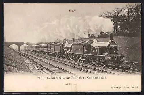 AK Englische Eisenbahn-Lokomotive The Flying Scotchman No. 230 der Great Northern Rly.
