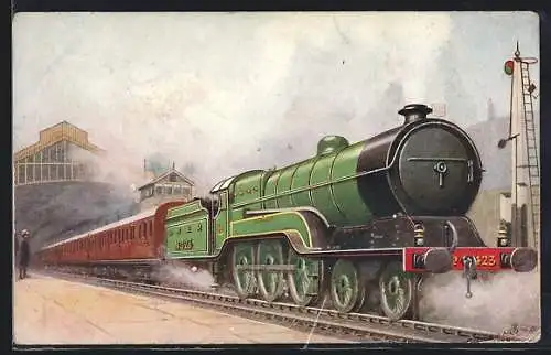 AK London and Northern Eastern Rly. No. 423, englische Eisenbahn