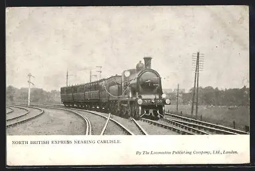 AK North British Express nearing Carlisle