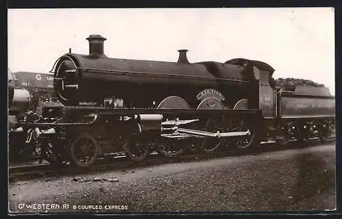 AK Gt. Western Ry., 6 Coupled Express, Locomotive 4006 Red Star