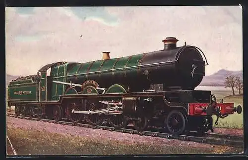 AK Englische Tenderlokomotive The Great Bear der Great Western