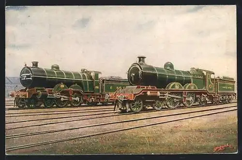 AK Atlantic Type Express Locomotives - Great Northern and Great Central Railways