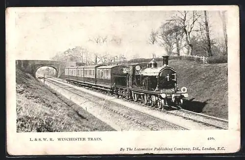 AK L & SWR Winchester Train