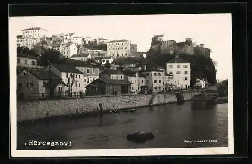 AK Hercegnovi, Panorama mit Burg