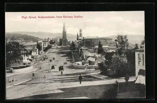 AK Grahamstown, High Street from Railway Station