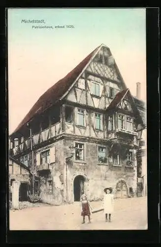 AK Michelstadt, Patrizierhaus erbaut 1620
