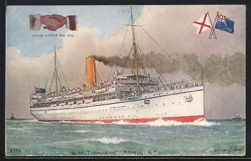 Künstler-AK H. M. Transport Rohilla