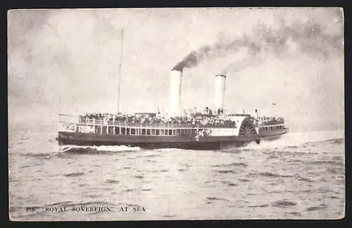 AK PS Royal Sovereign at Sea