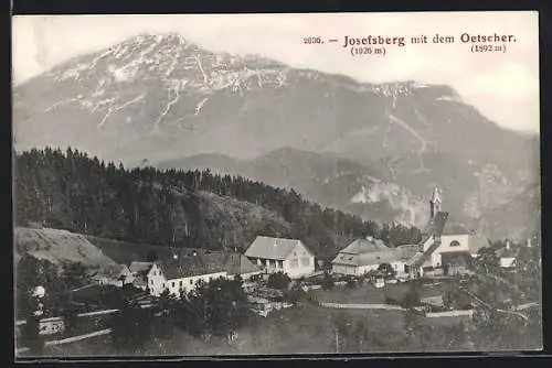 AK Josefsberg, Panorama mit dem Oetscher