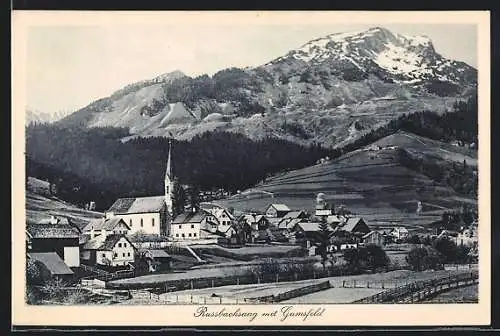 AK Russbach am Pass Gschütt, Russbachsaag mit Gamsfeld