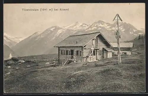 AK Krimml, Haus auf der Filzsteinalpe