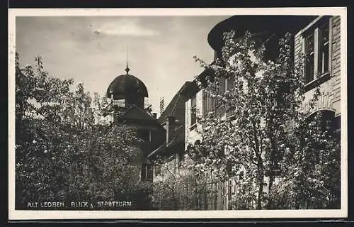 AK Leoben, Blick zum Stadtturm