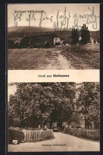 AK Holtensen / Springe, Klostergut Wülfinghausen, Gasthaus Bodensieck