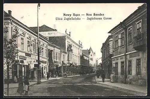 AK Nowy Sacz / Neu Sandez, Jagiellonen Gasse