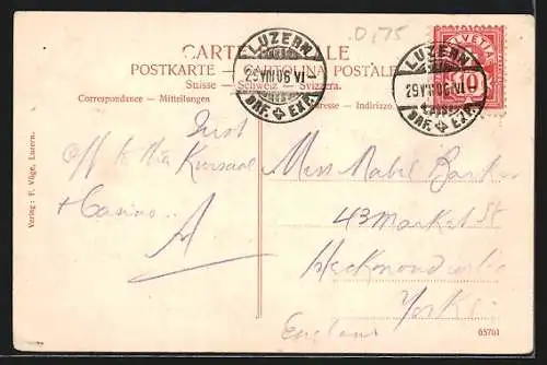 AK Luzern, Kursaal-Promenade