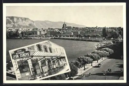 AK Geneve, Restaurant Lyon-Geneve, rue Pécolat 10, vue générale
