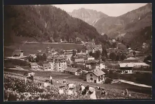 AK Les Avants, les Avants les Verraux