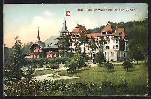 AK Zürich, Hôtel Pension Waldhaus Dolder