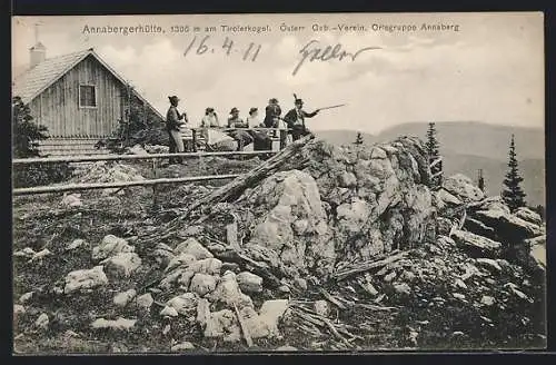 AK Annaberg, Annabergerhütte am Tirolerkogel