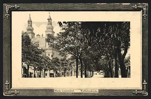 AK Maria Lanzendorf, Wallfahrtskirche