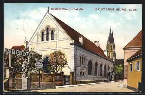 AK Klosterneuburg, Restaurant Stiftskeller