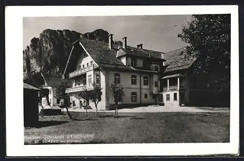 AK St. Lorenz am Mondsee, Ferienheim Johann Stabauer