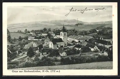 AK Hochneukirchen, Kirche im Ortsbild